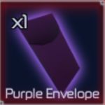 Enveloppe violette