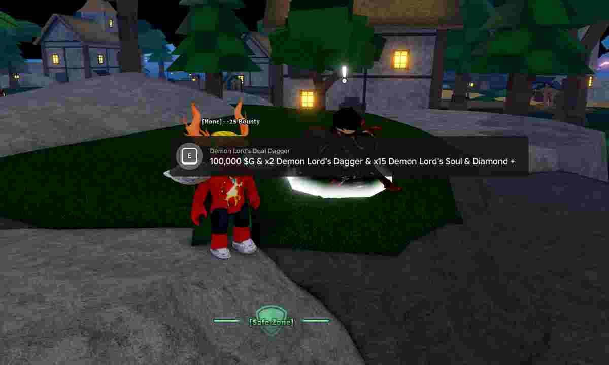 Trouvez et terminez les quêtes du PNJ Double Dague du Seigneur Démon pour obtenir cette arme.