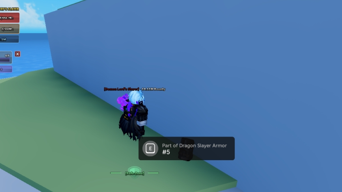 Armure de Dragon Slayer, partie 5, pièce de voleur