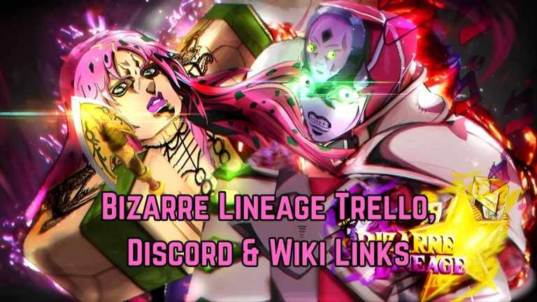 Liens officiels Trello, Discord et Wiki de Bizarre Lineage