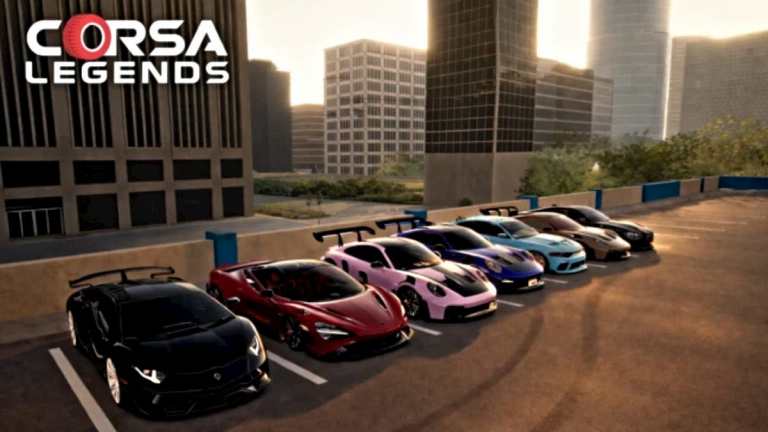 Codes Corsa Legends (février 2026) [ALPHA]