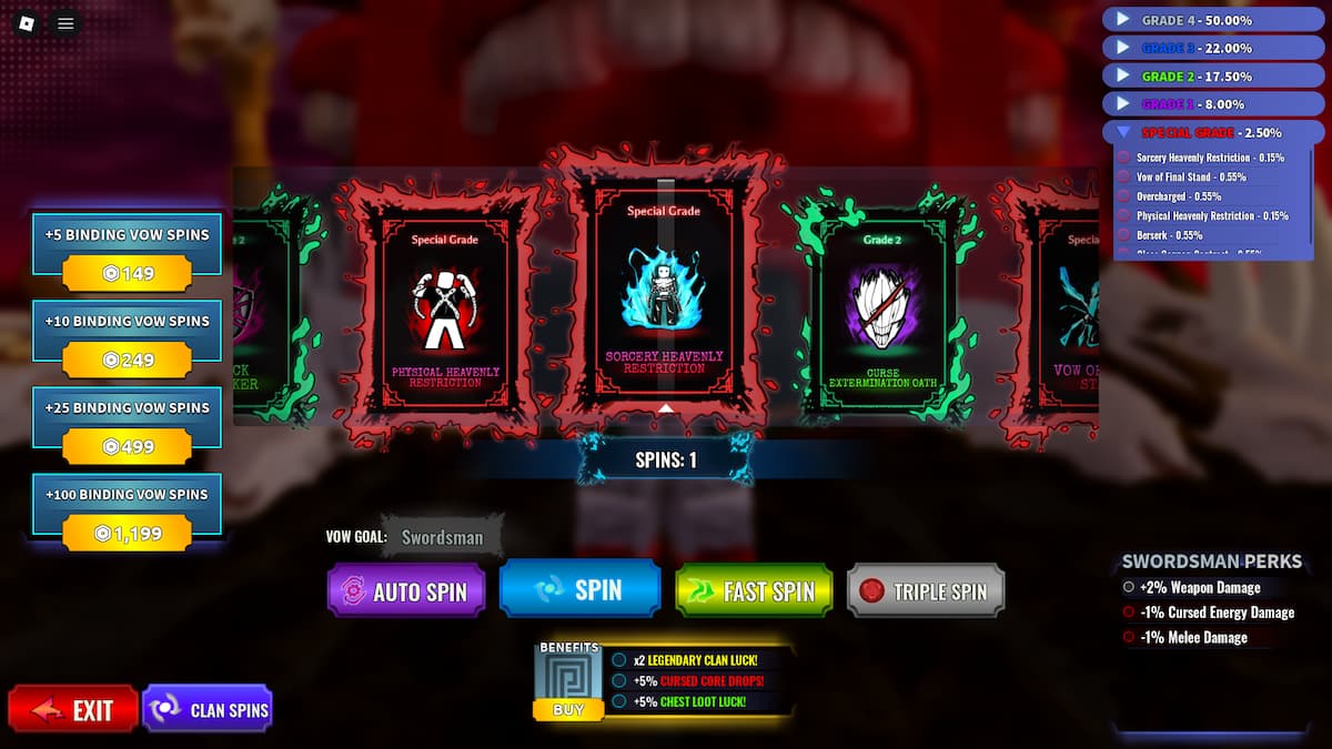 Obtenez la restriction céleste dans Kaizen