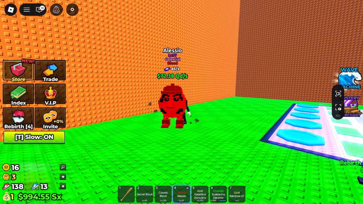 Échapper au tsunami pour les traits de Brainrots