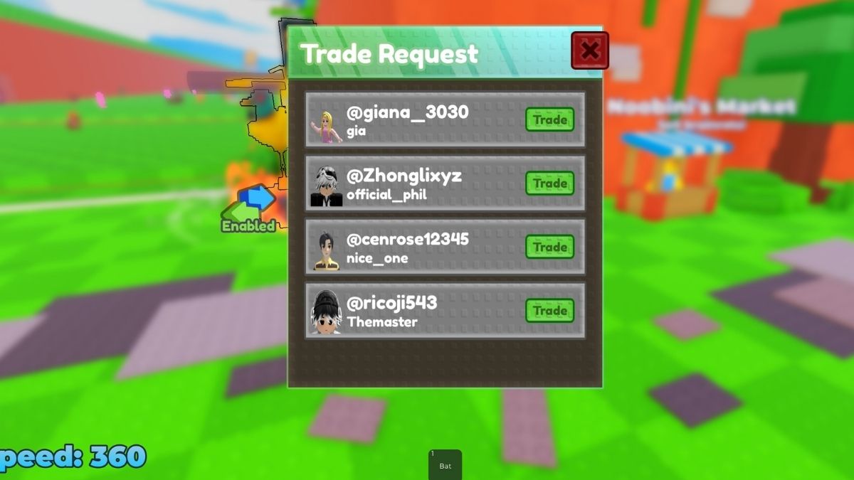 Échange de journaux d'évasion contre des Brainrots