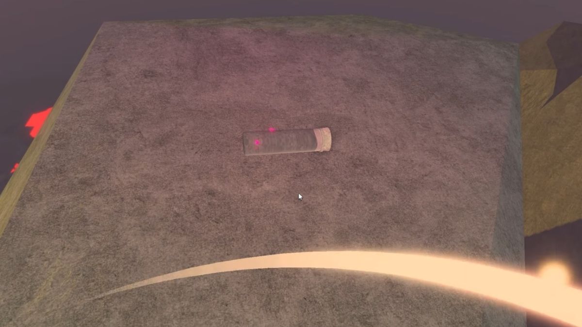 Emplacement du flacon de Scoria