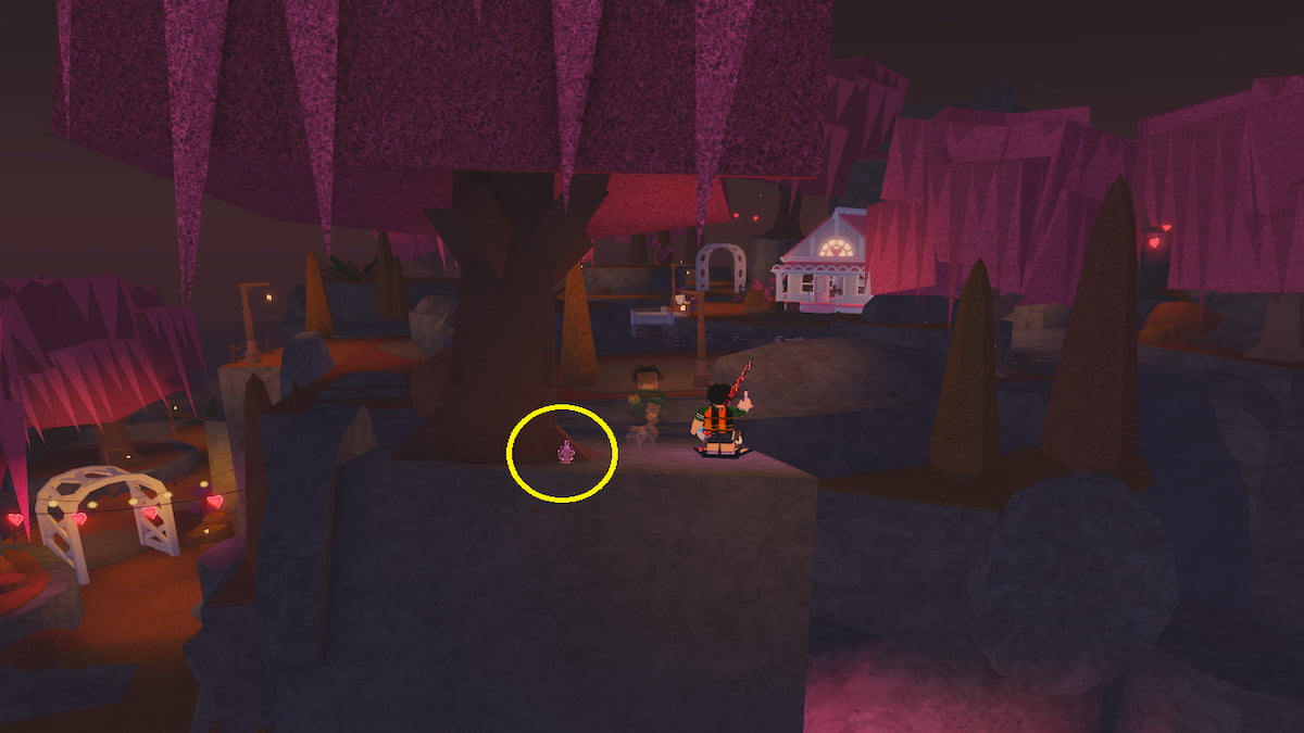 Une lanterne d'amour en poisson