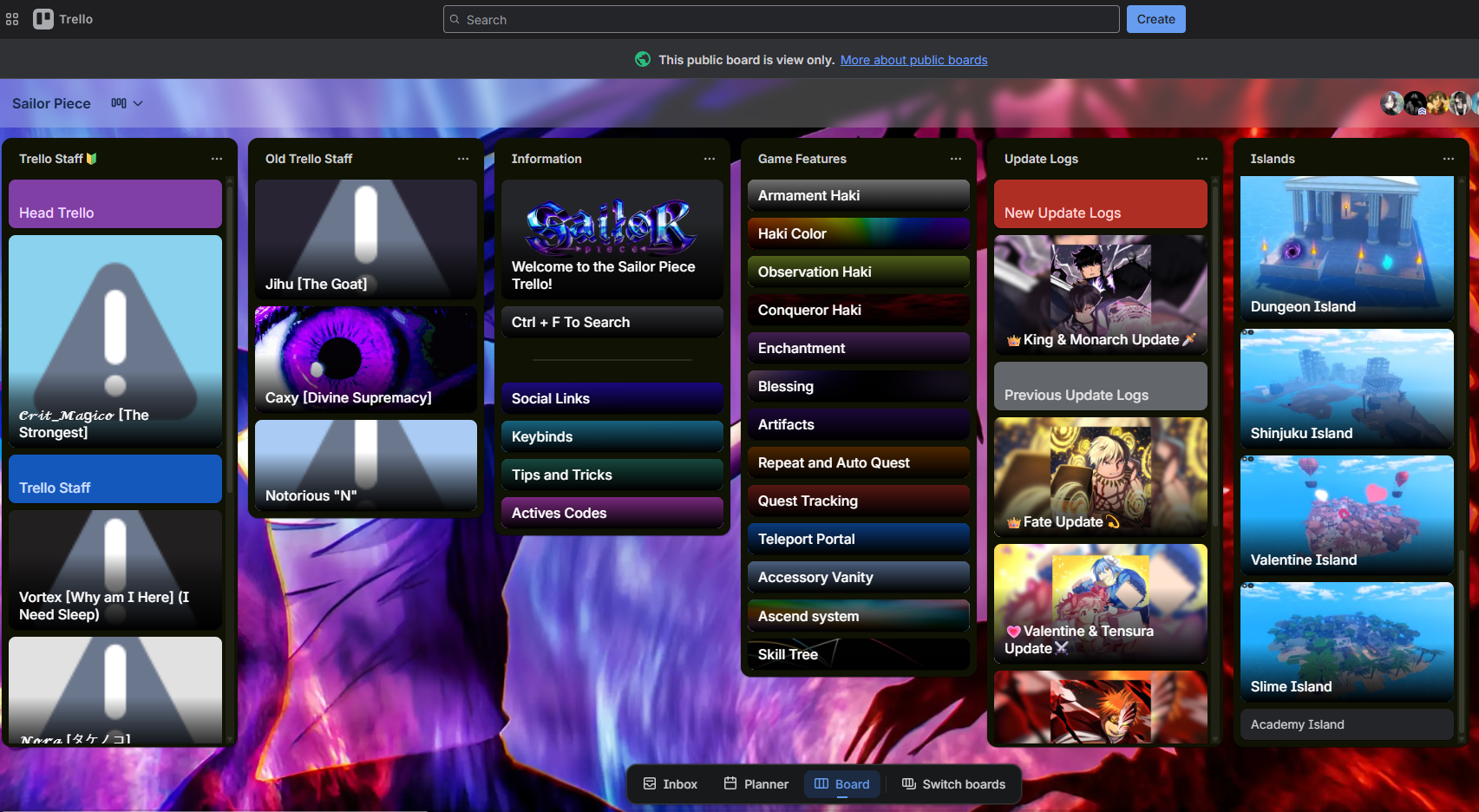 Pièce de marin Trello