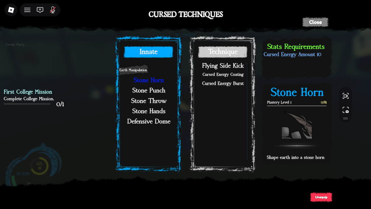 Techniques innées dans l’ascension des sorciers