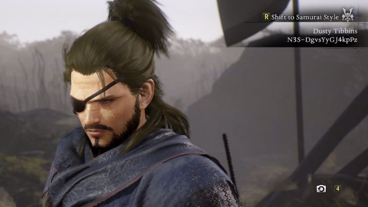 Code du créateur de personnage dans Nioh 3