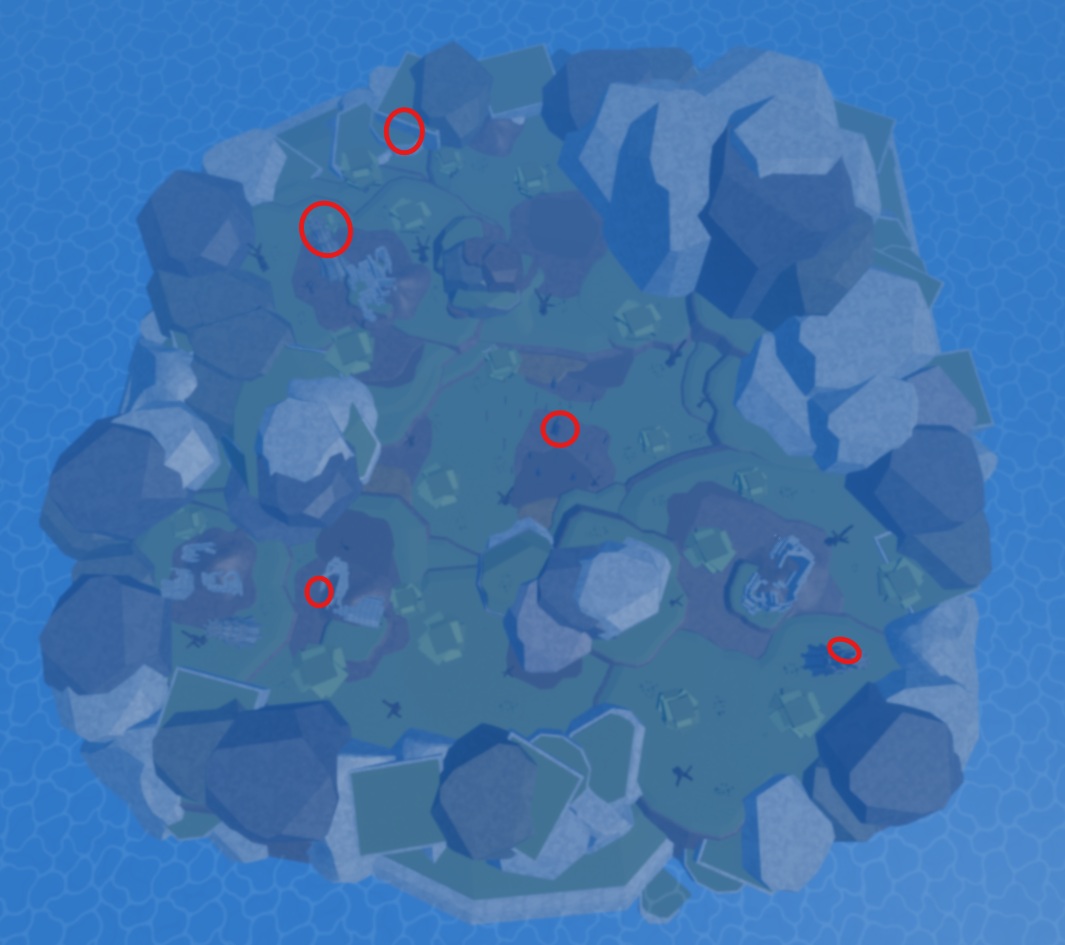 Carte de localisation des pièces d'armure de Dragon Slayer, pièce de voleur