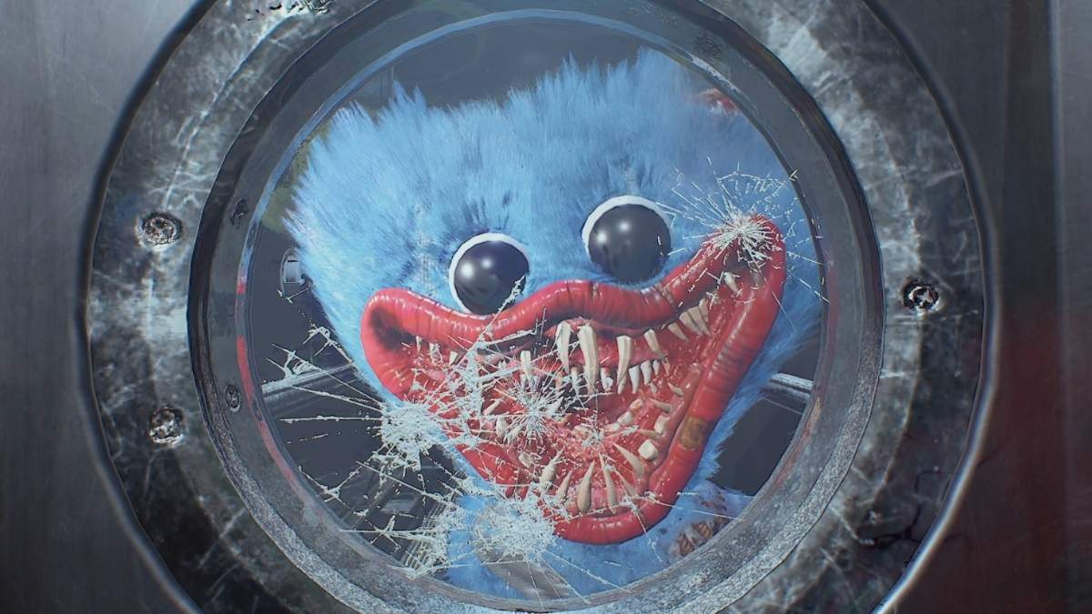 Huggy Wuggy dans Poppy Playtime Chapitre 5 Choses brisées