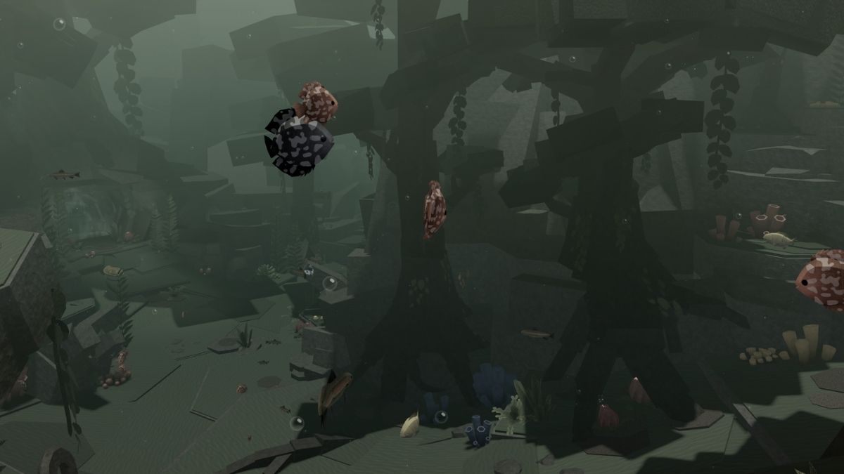 Poissons dans Sunken Wilds dans Roblox Abyss
