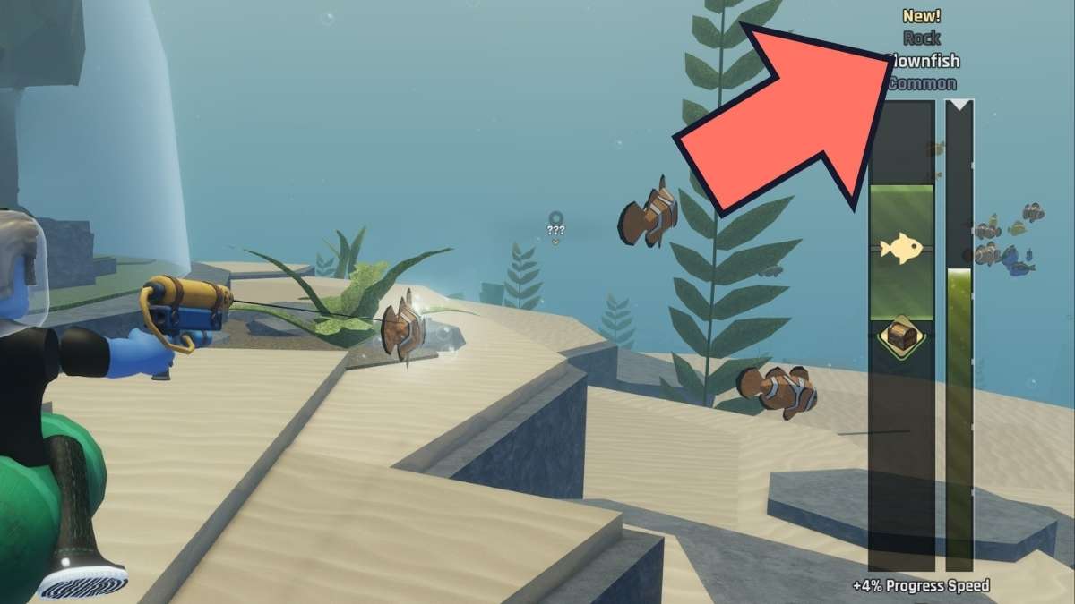 Poisson muté dans Abyss Roblox