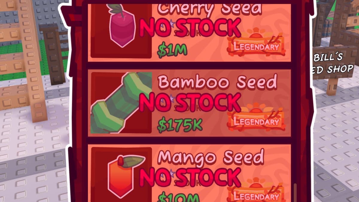 Graines dans Garden Horizons