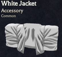 Veste blanche