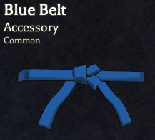 Ceinture bleue