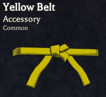 Ceinture jaune