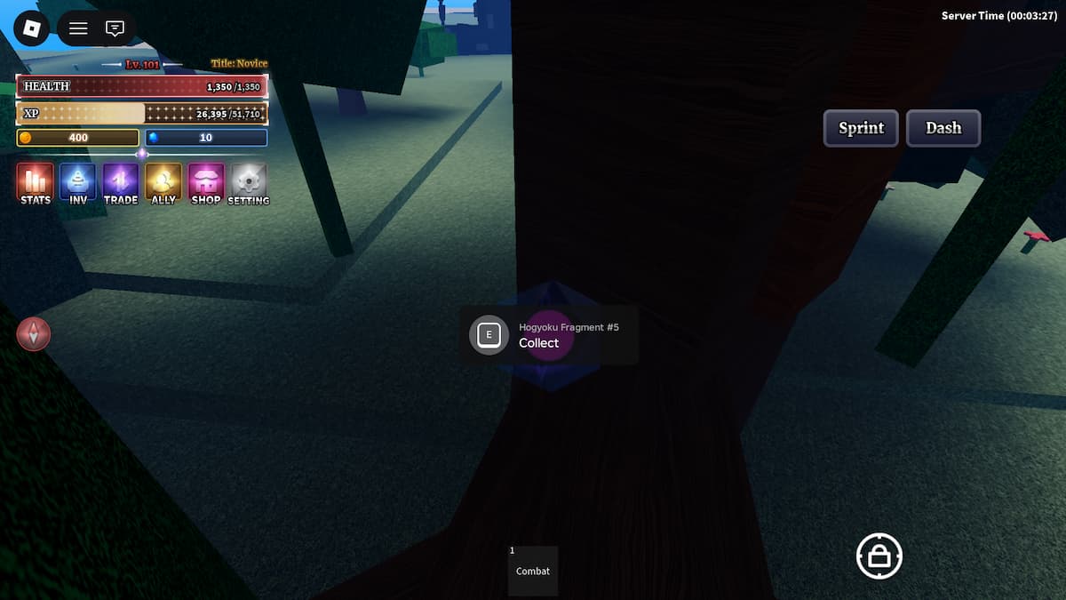 Emplacements des fragments de Hogyoku dans Sailor Piece