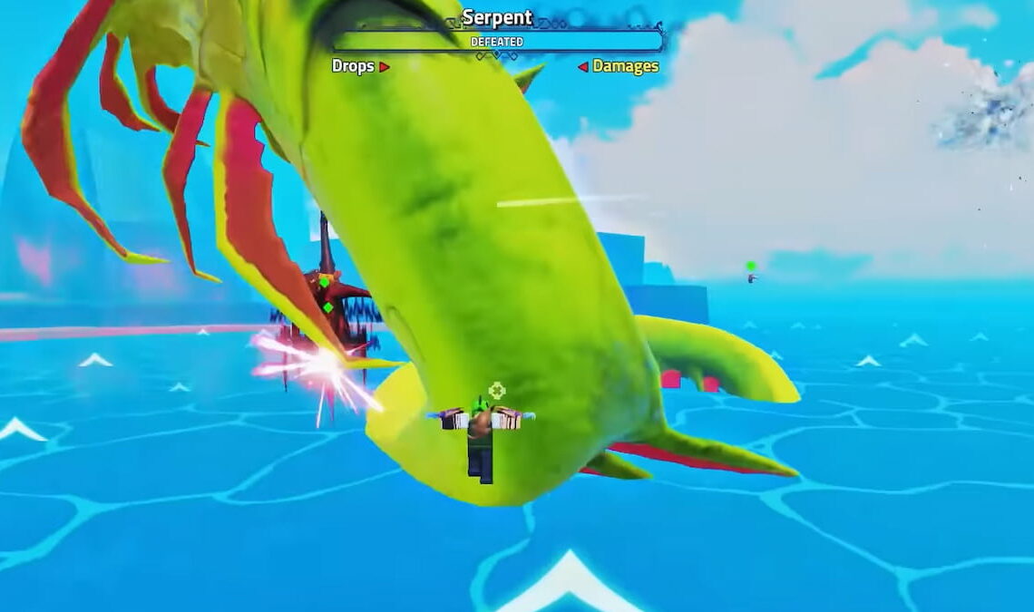 The Serpent Boss in King Legacy