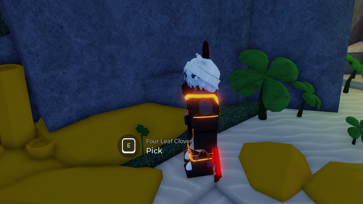 Une feuille de trèfle en Fisch