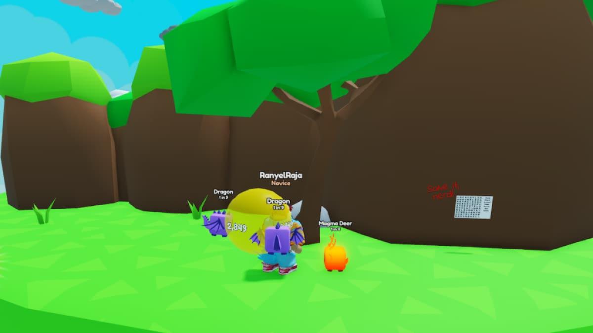 L'arrière de l'île flottante