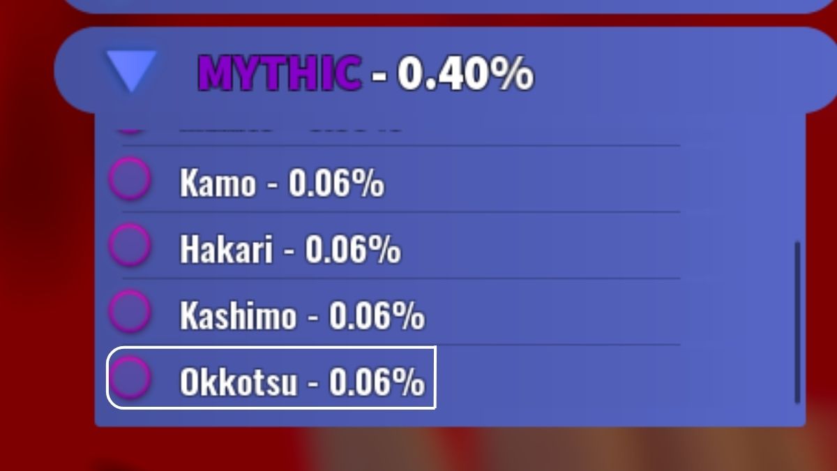 Clan Okkotsu Passif Amour Pur