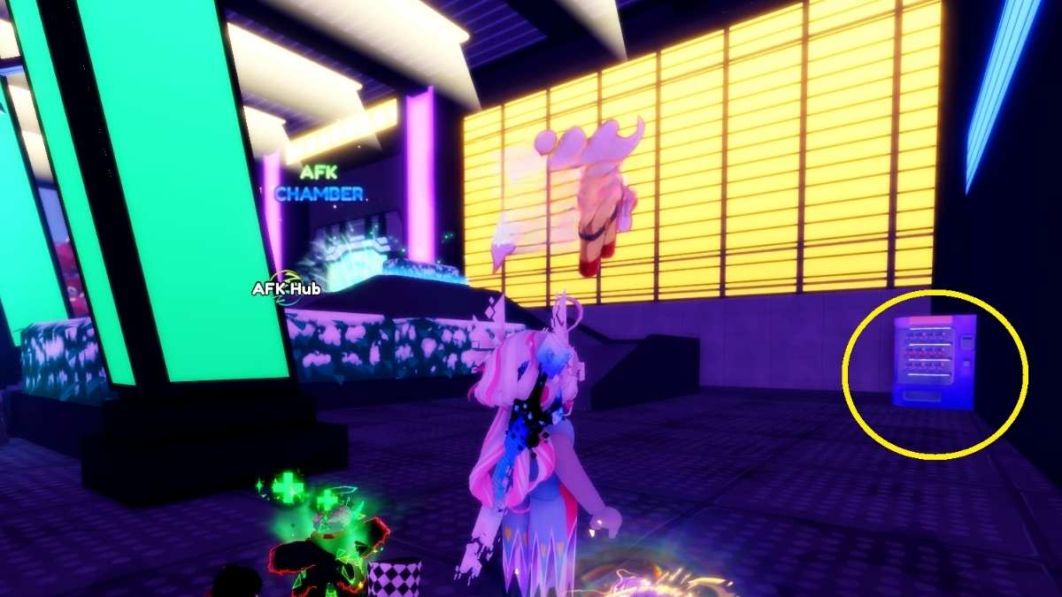 5 Surcharge d'anime de distributeurs automatiques