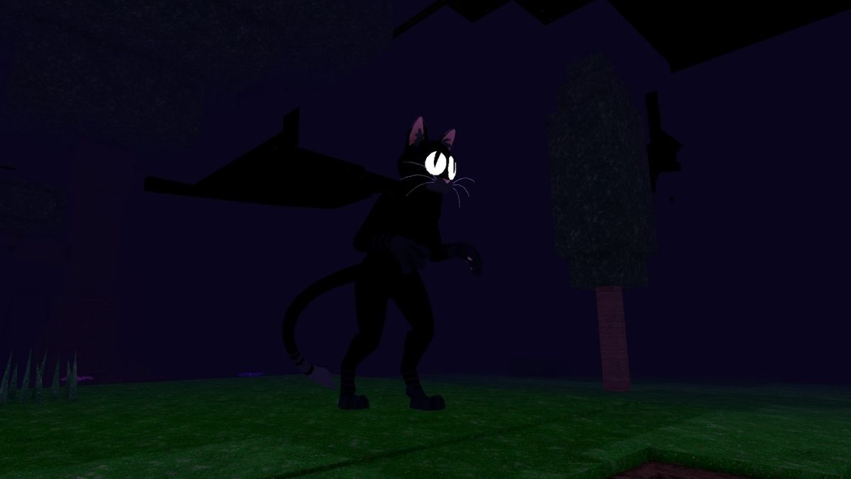 L'entité féline apparaît dans 99 nuits dans la forêt