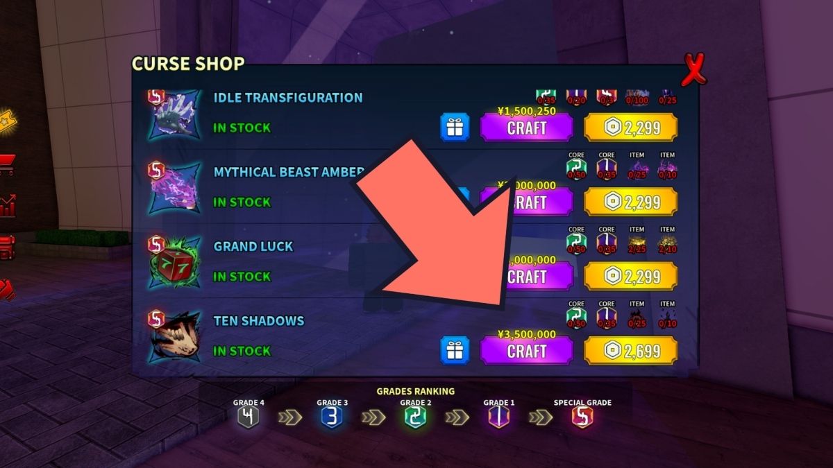 Technique maudite des dix ombres