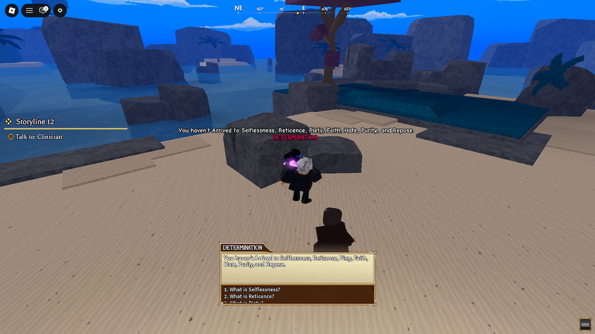 PNJ de détermination sombre dans une lignée bizarre