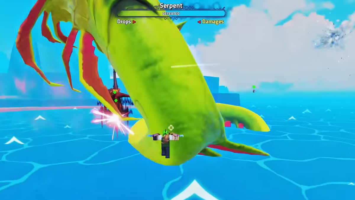 Le Serpent Boss dans King Legacy