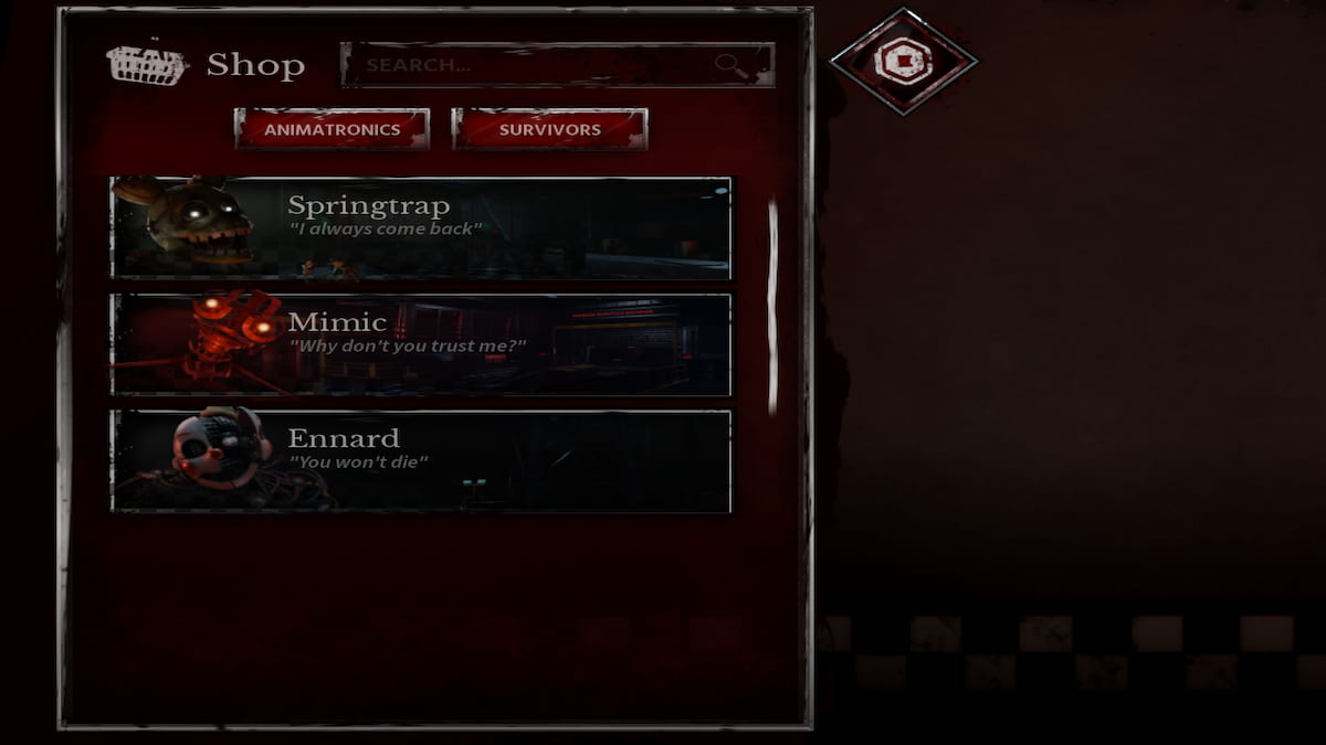 La boutique de Bite by Night