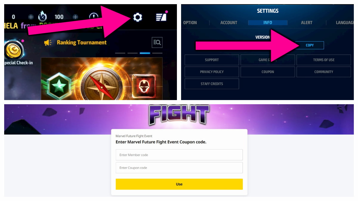 Comment utiliser les codes MARVEL Future Fight.