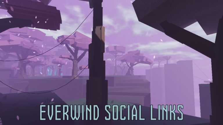 Roblox Everwind Discord, liens wiki et Trello