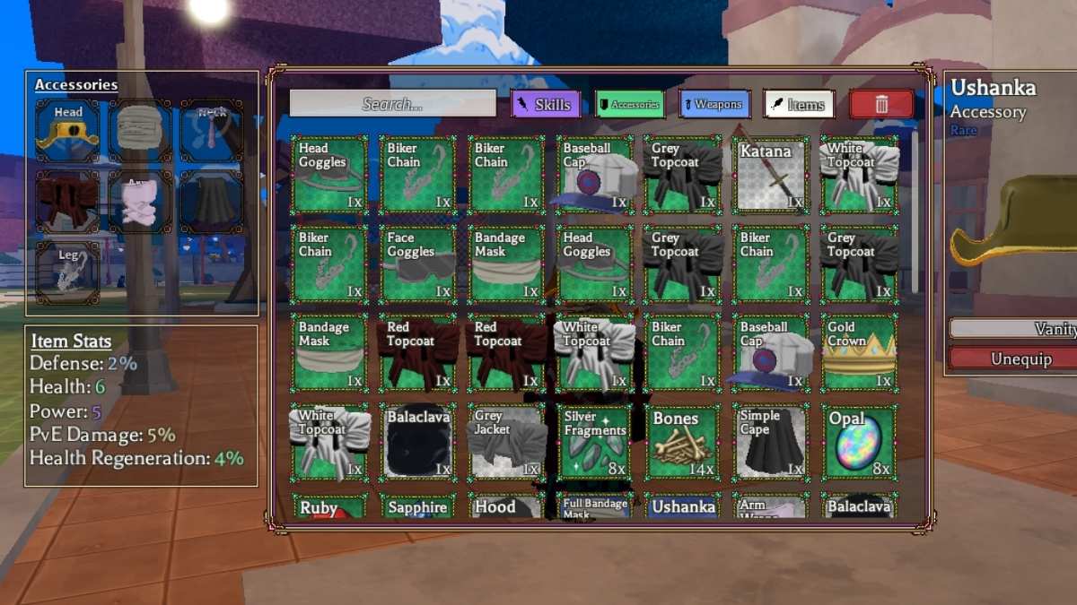 Comment fonctionnent les accessoires dans une lignée bizarre