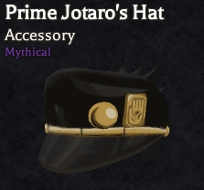 Chapeau du Premier Jotaro