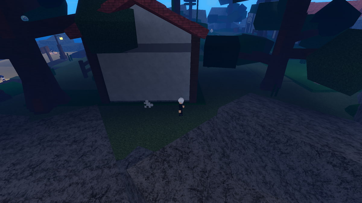 Emplacement des pièces de donjon sur l'île Starter