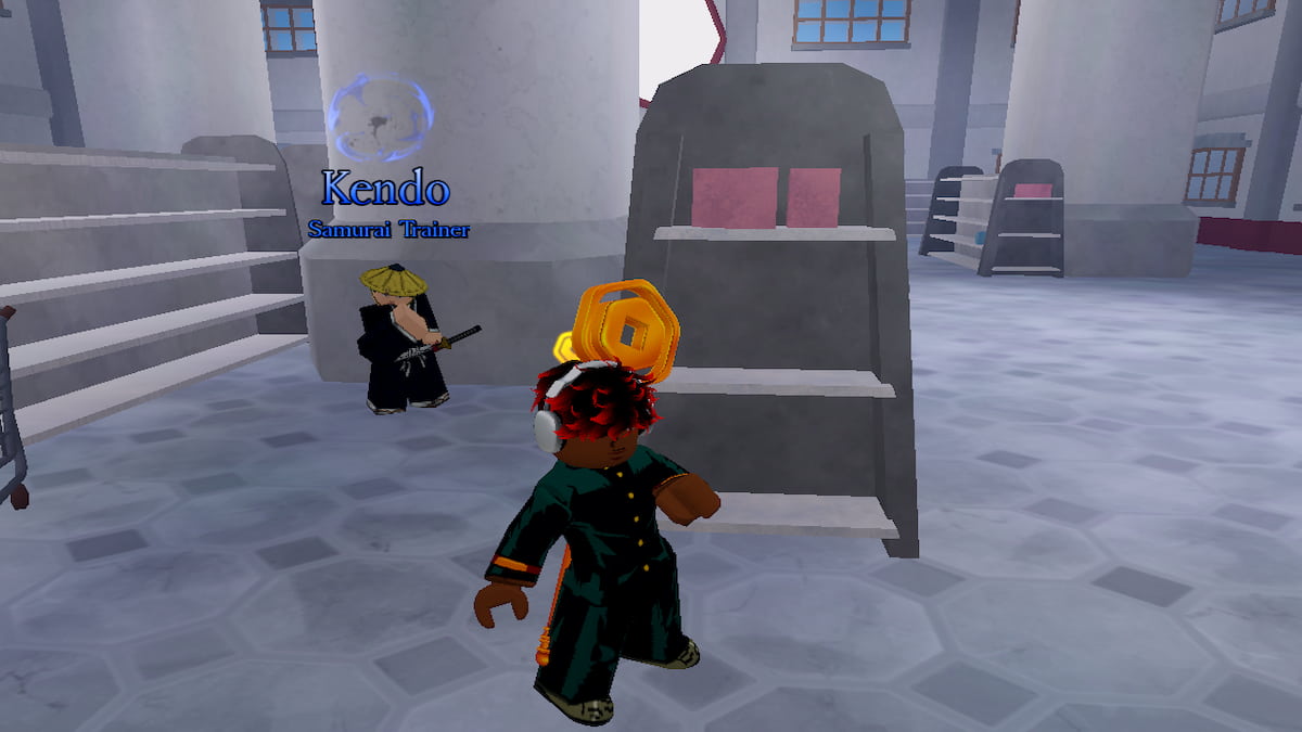 Le maître du Kendo dans Roblox