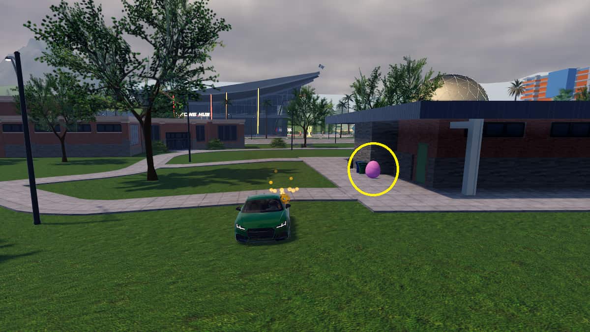 Un œuf de Pâques dans Driving Empire