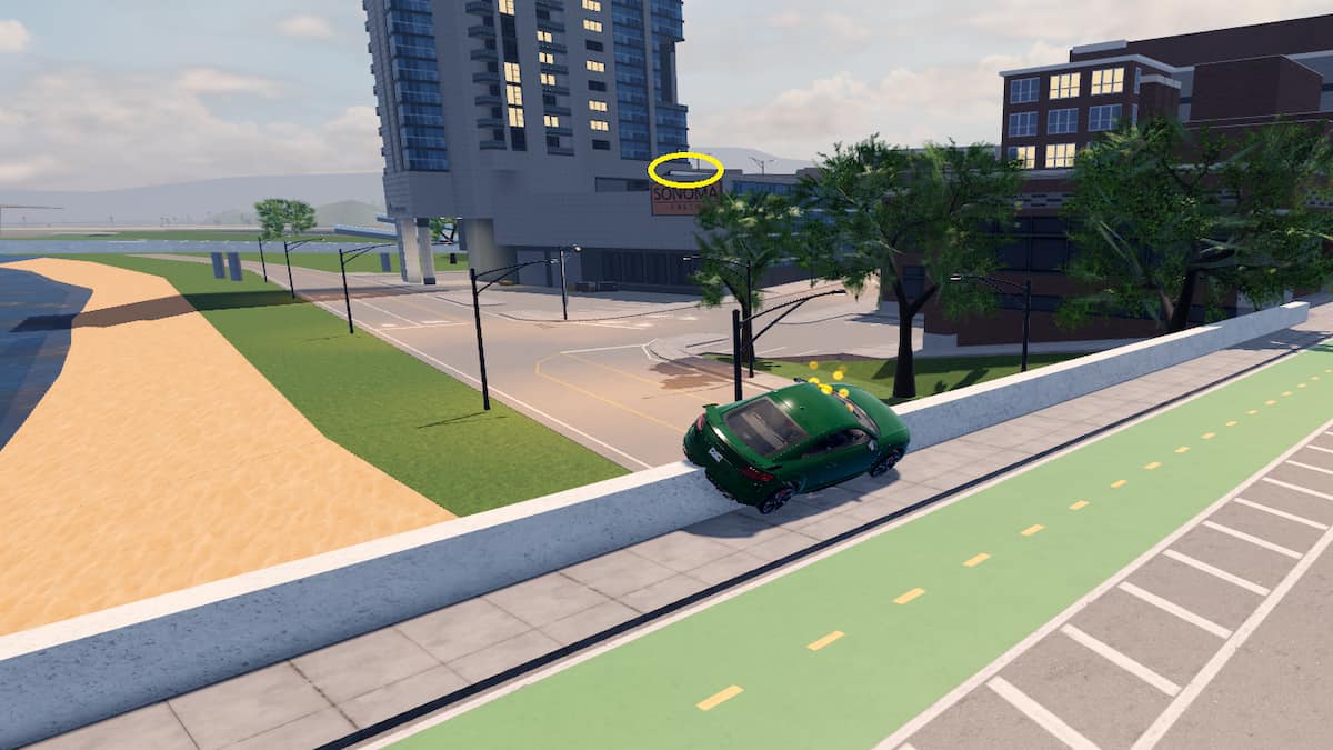 Un œuf de Pâques dans Driving Empire