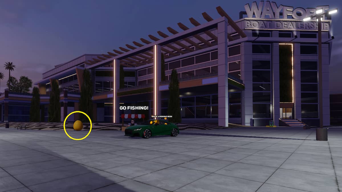 Un œuf de Pâques dans Driving Empire