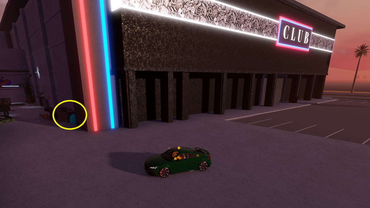 Un œuf de Pâques dans Driving Empire