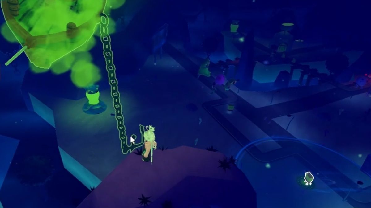 Emplacement de l'œuf vide