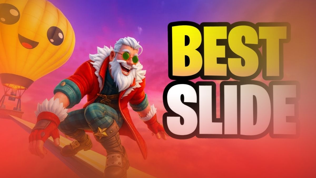 Carte Fortnite Slide and Chill du Père Noël