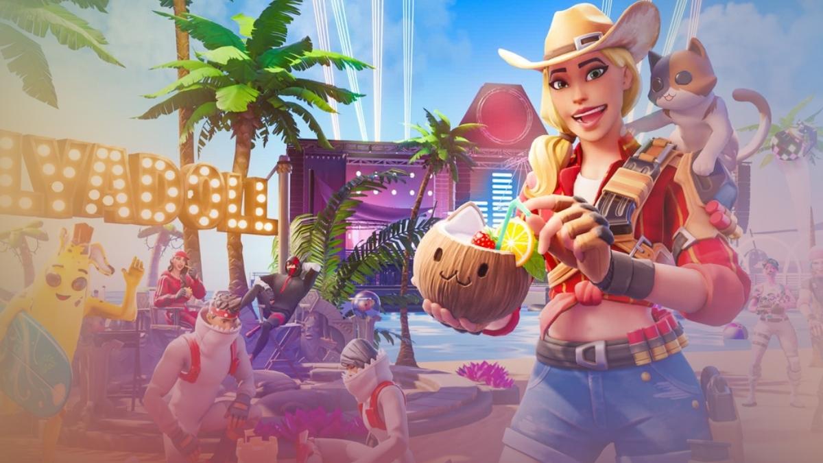 Carte Fortnite Lyadoll Party Royale