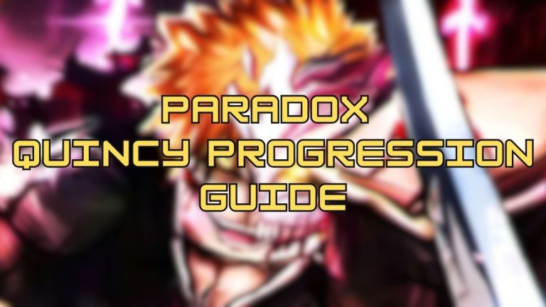 Guide complet de progression de Roblox Paradox Quincy [RERELEASE]