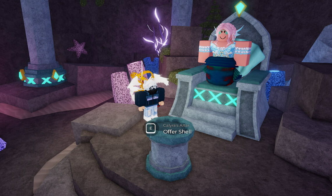 Tous les emplacements Calyra Shell à Fisch – Mermaid Cove Quest