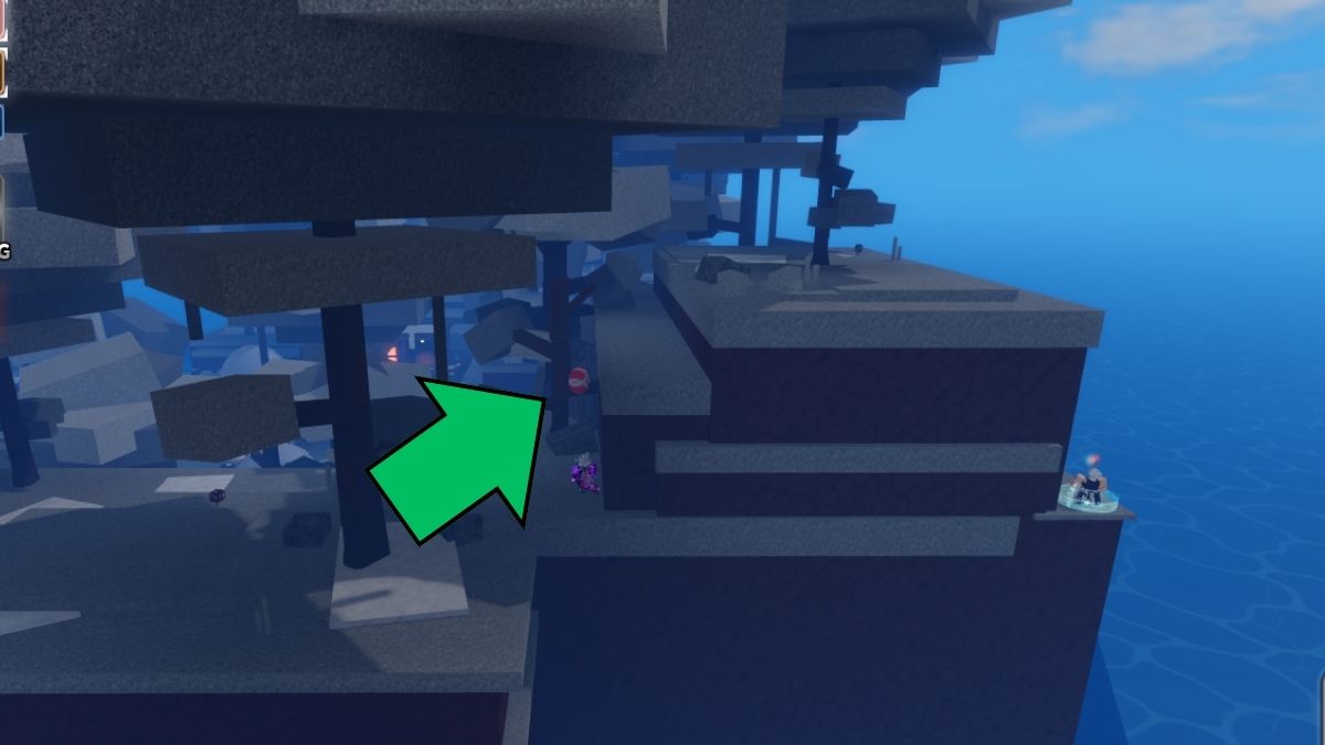 Oeuf caché sur Snow Island