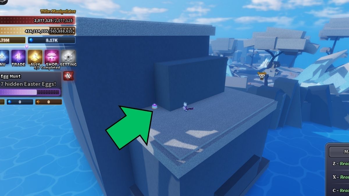 L'Île du Jugement dans Sailor Piece