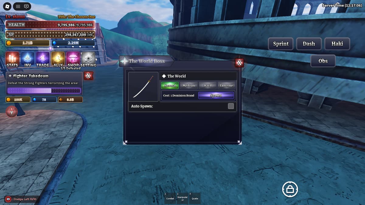 Faites apparaître le boss mondial dans Sailor Piece